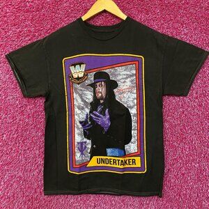 WWE The Undertaker Trading Card T-Shirt Medium